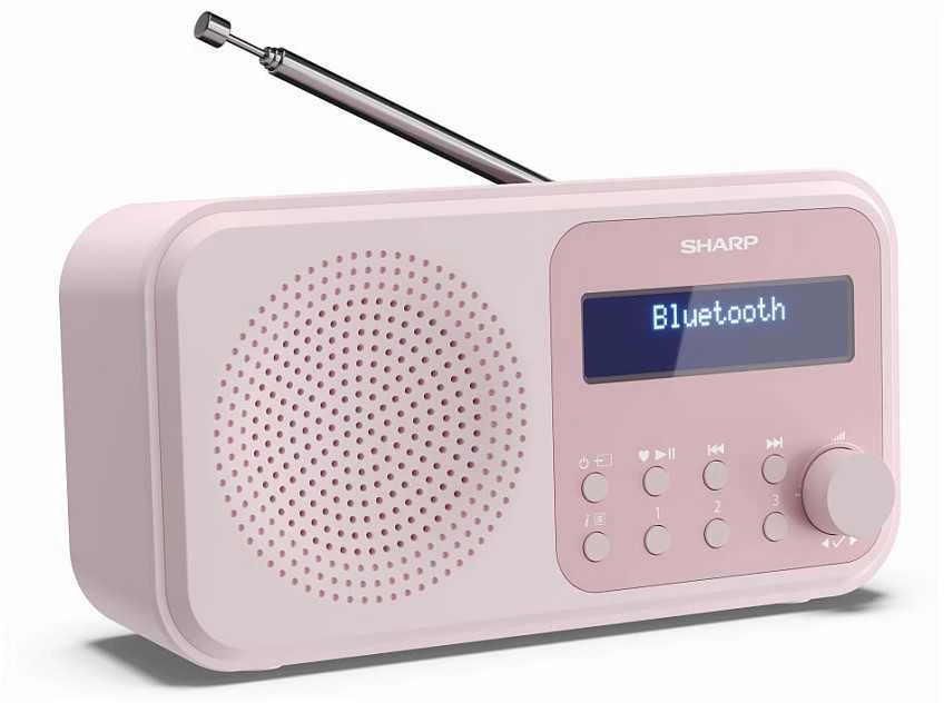 Sharp | Tokyo Digital Radio | DR-P420(PK) | Bluetooth | Belaidė jungtis | Portable | Rožinė
