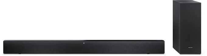 Namų kino sistema Sharp 2.1 Dolby Atmos/DTS Virtual:X Soundbar with Slim Wireless Subwoofer | HT-SBW310 | 330 W | Bluetooth | Belaidė jungtis | Juodas