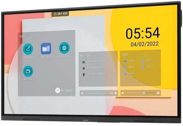 „Monitorius Sharp PNL752B“ 75 colių LED LFD monitorius – 3840x2160, 5000:1, 350 cd/m²