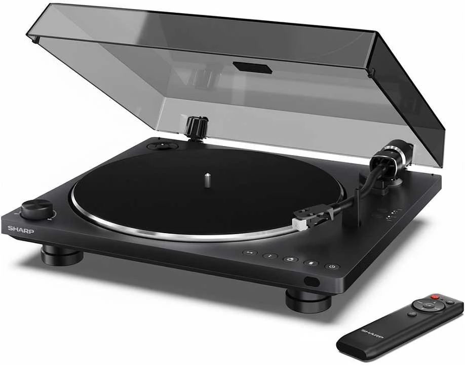 „Sharp“ automatinis patefonas | RP-TT100 | „Bluetooth“ išvestis | USB prievadas