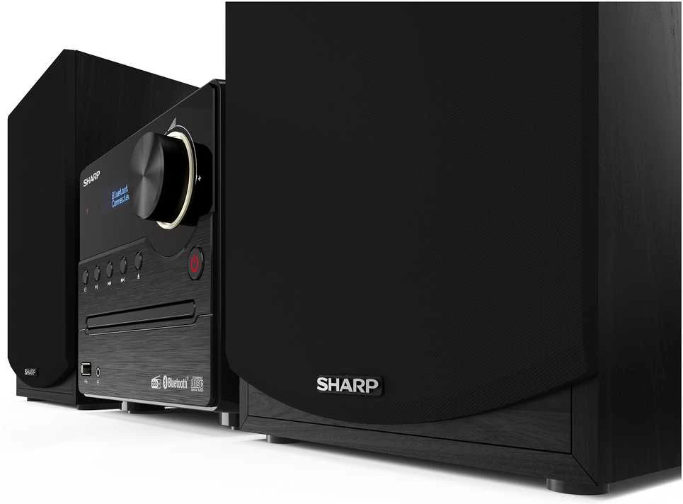 Muzikinis centras Sharp XL-B517D(BK) Hi-Fi Micro System, CD/FM/USB/Bluetooth v5.0, Aux-in, 45W, Juodas | Sharp | Hi-Fi Micro System | XL-B517D(BK) | Juodas | USB port | AUX in | Bluetooth | CD grotuvas | FM radio | Belaidė jungtis