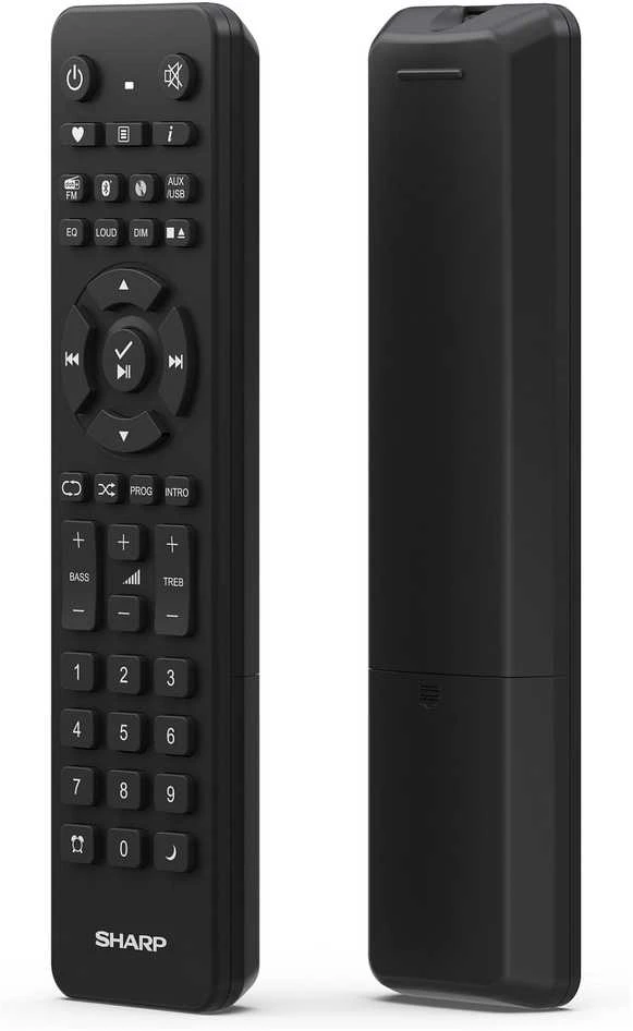 Muzikinis centras „Sharp TOKYO DAB+“ universali „Hi-Fi“ sistema | XL-B720D(BK) | AUX įvestis | „Bluetooth“ | CD grotuvas | FM radijas