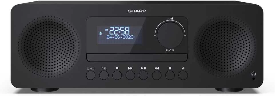 Muzikinis centras „Sharp TOKYO DAB+“ universali „Hi-Fi“ sistema | XL-B720D(BK) | AUX įvestis | „Bluetooth“ | CD grotuvas | FM radijas