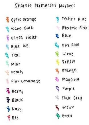 Sharpie Fine Color Burst 24 spalvų žymeklių rinkinys - 1956292