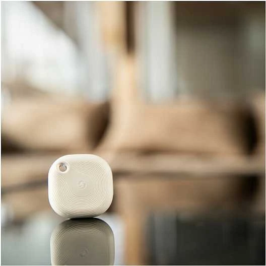 Shelly BLU Button Tough 1 Bluetooth valdomas veiksmo ir scenų aktyvavimo mygtukas - kreminė