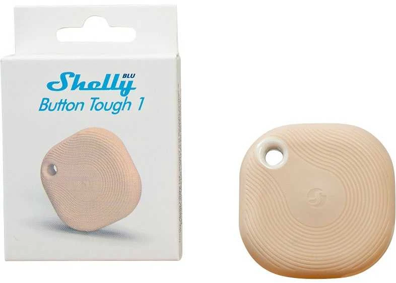 Shelly BLU Button Tough 1 Bluetooth valdomas veiksmo ir scenų aktyvavimo mygtukas - Mocha