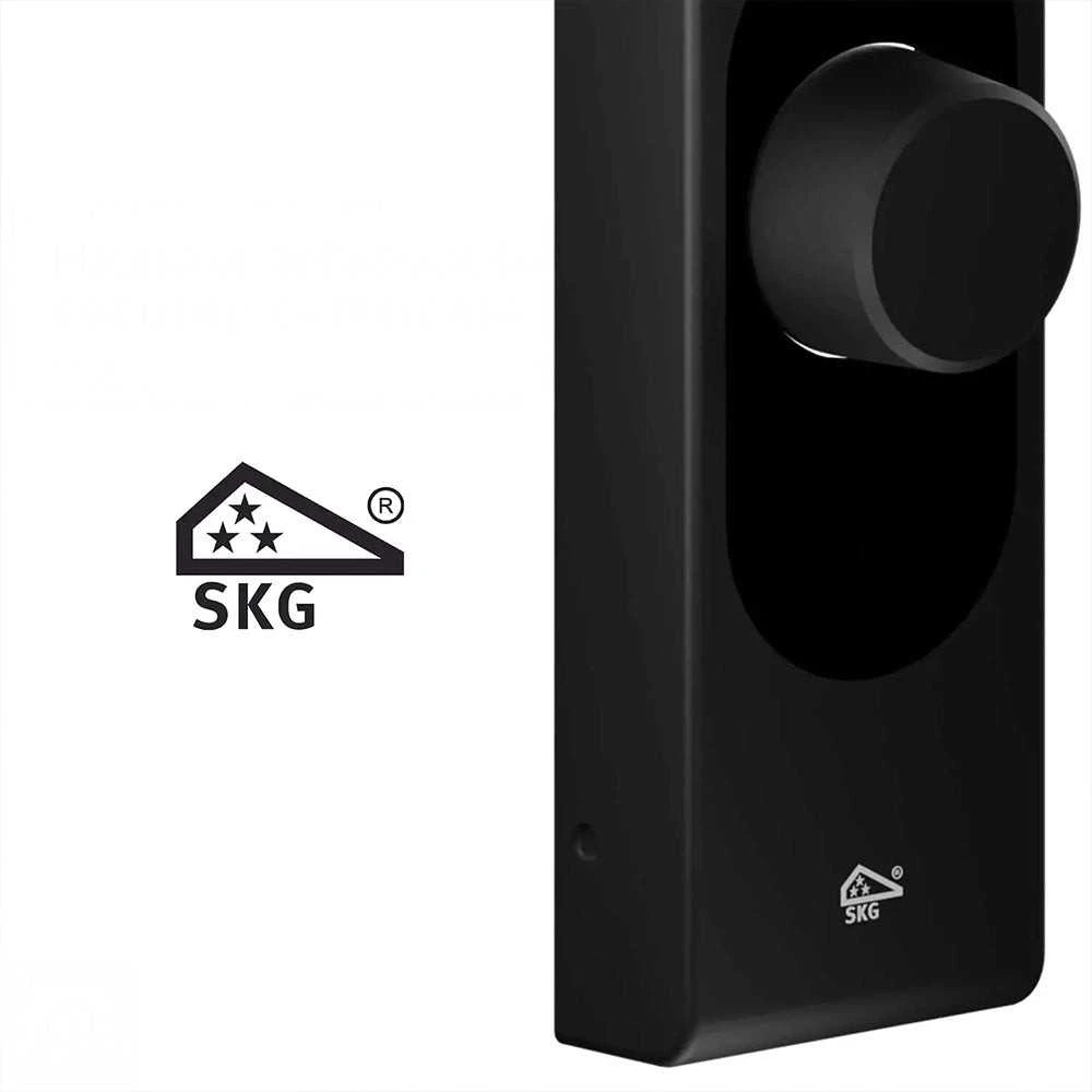 Shelly Group LOQED išmanioji durų spyna (WiFi / BT) - juoda