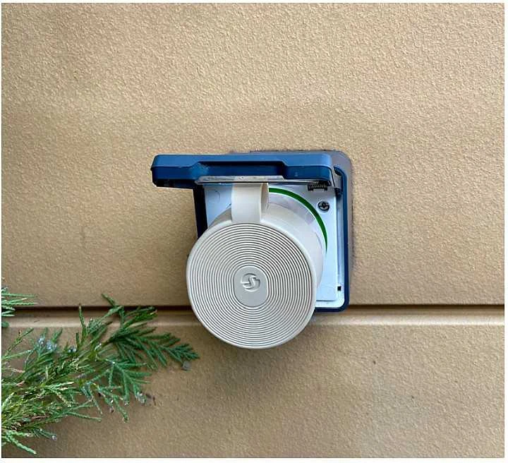 Shelly Plug S Gen3 lauko išmanusis kištukas Mocha