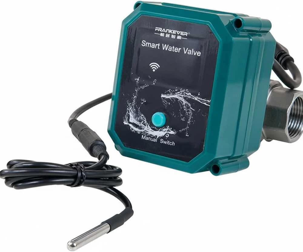 FrankEver išmanusis vandens vožtuvas DN20 powered by Shelly (WiFi, Bluetooth)