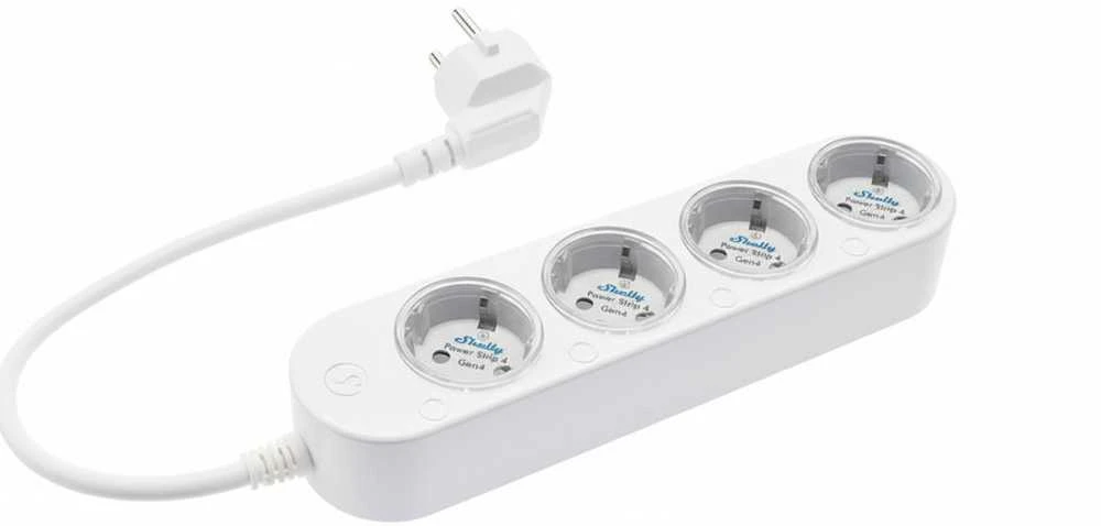 Shelly Group Išmanus maitinimo blokas Shelly Power Strip 4 Gen4