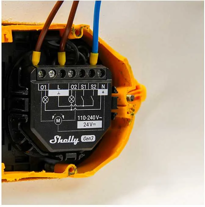 „Shelly 2PM Gen3“ „WiFi“ / „Bluetooth“ (4 vnt.)