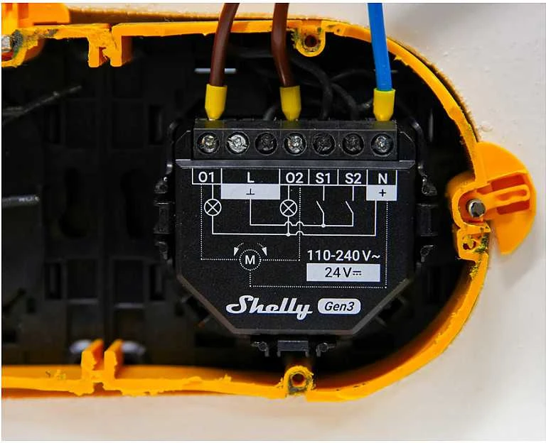 „Shelly 2PM Gen3“ „WiFi“ / „Bluetooth“ (4 vnt.)