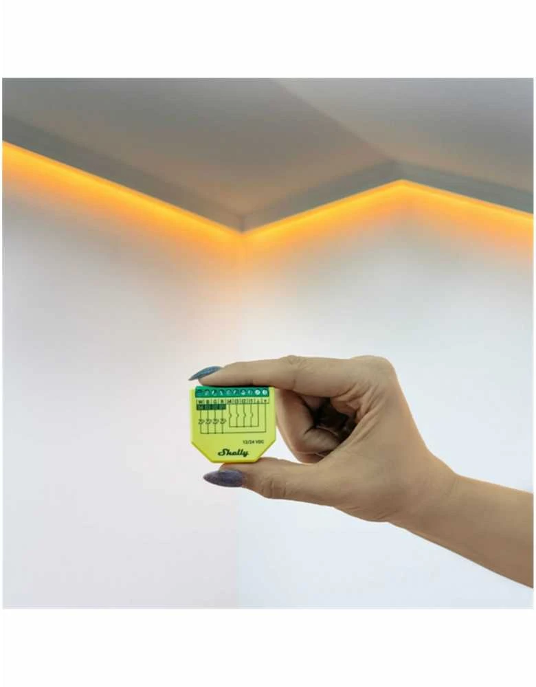 Shelly Plus RGBW PM LED juostos valdiklis (Wifi, Bluetooth)