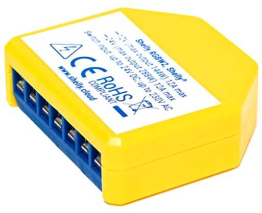 Wi-Fi valdiklis LED juostelėms Shelly RGBW2 x2