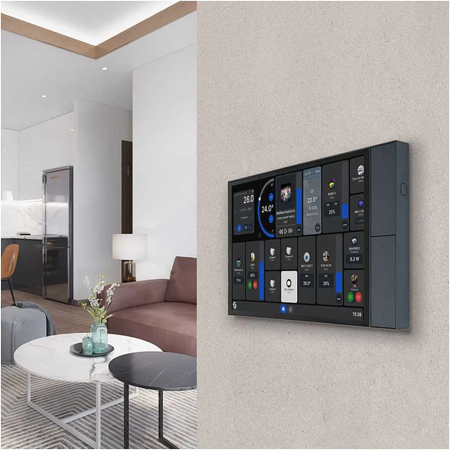 Panel sterowania 10.1” Shelly Wall Ekranas XL WiFi/BLU (pilka)