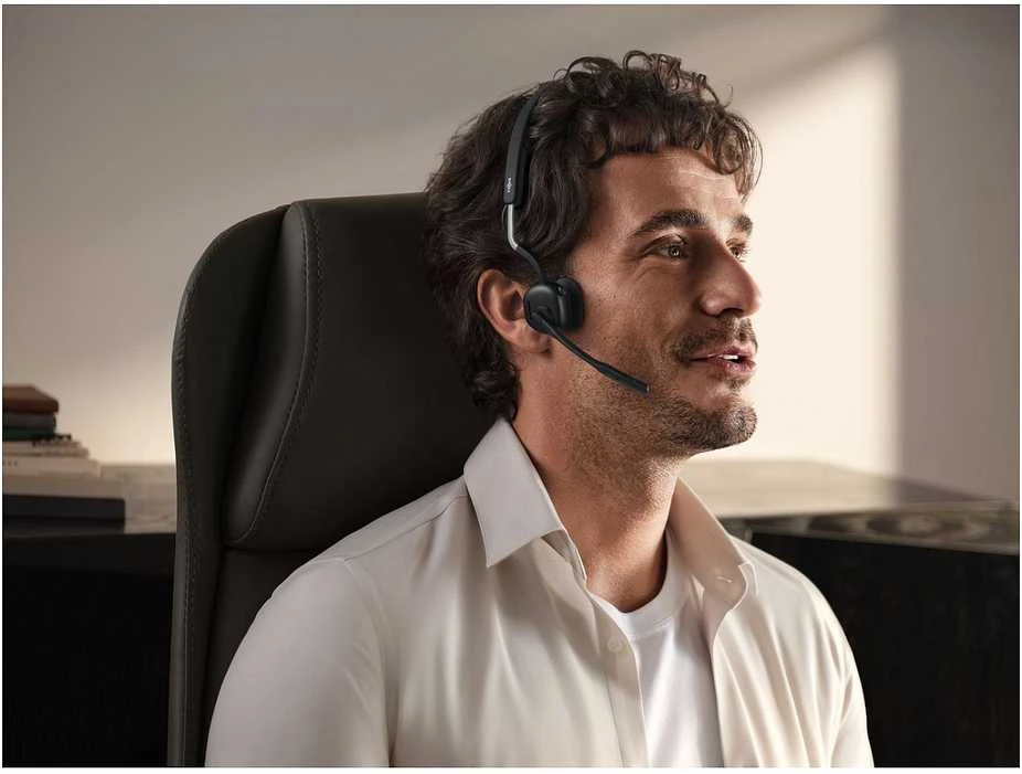 SHOKZ OPENMEET UC SU USB-C AD - Ausinės su triukšmo slopinimo mikrofonu D