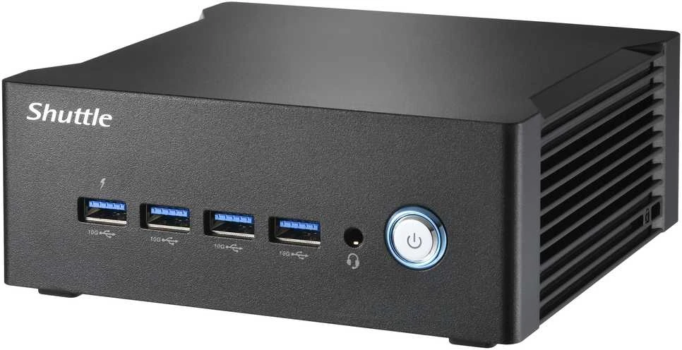 Kompiuteris Shuttle SHUTTLE XPC Nano NT10H5 Barebone Intel Core Ultra 5 125H 2xSODIMM 1xM.2
