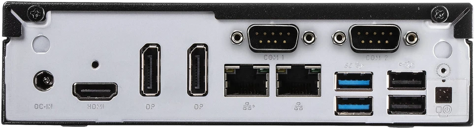 Shuttle XPС slim DH610V2 asmeninio kompiuterio / darbo stoties platforma 1,35L dydžio kompiuteris Juoda Intel H610 LGA 1700