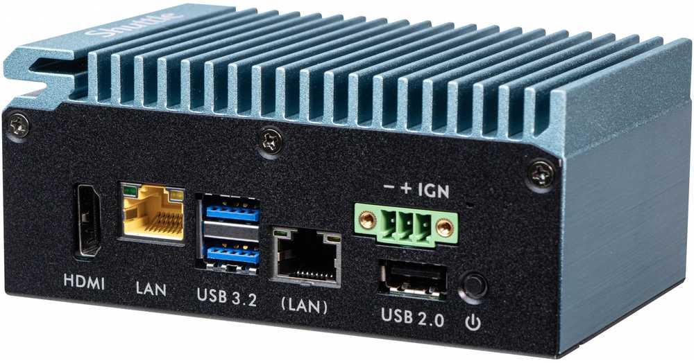 Shuttle EDGE PC SPCEL02 CEL.J6412/GLN HDMI COM-PORT W/O PSU