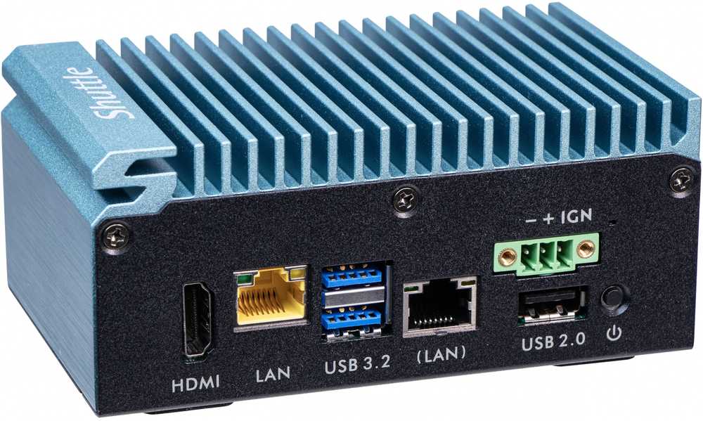 Shuttle EDGE PC SPCEL02 CEL.J6412/GLN HDMI COM-PORT W/O PSU