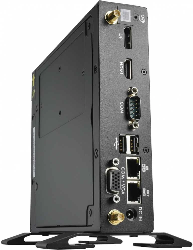 Shuttle XPC slim DS50U3, Barebone - juodas, be operacinės sistemos