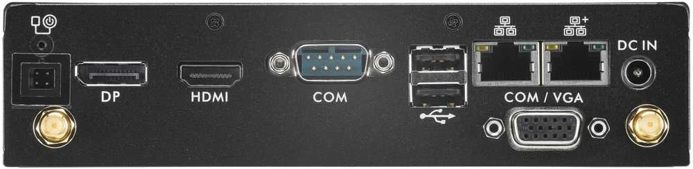 Shuttle XPC slim DS50U3, Barebone - juodas, be operacinės sistemos