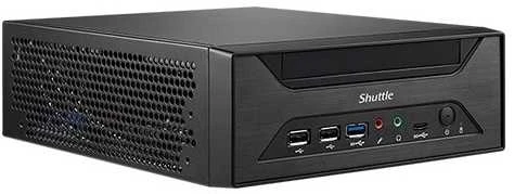 Shuttle Barebone XPC slim XH610 LGA1200 2xSODIMM DDR4 2xM.2 3xSATA 1xHDMI 1xDP 1xVGA Juodas