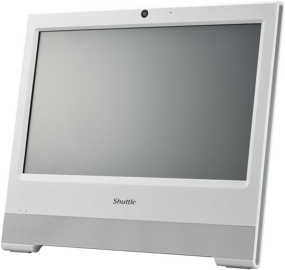 Shuttle X50V9 Baltas CELERON 7305 90W - 15.6 TOUCHSCR. GLN WLAN HDMI
