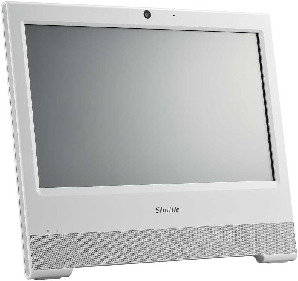 Shuttle X50V9 Baltas CELERON 7305 90W - 15.6 TOUCHSCR. GLN WLAN HDMI