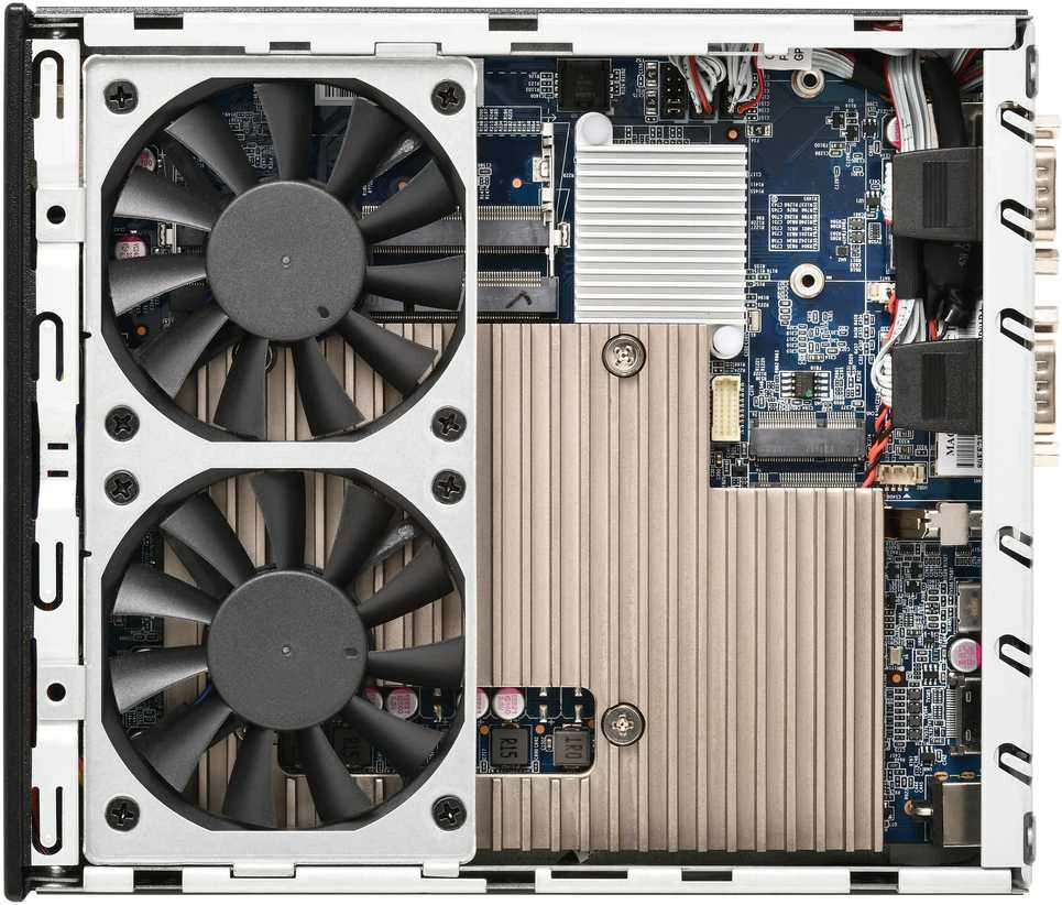 Shuttle XPC slim DH810 Barebone LGA1851 DDR5 USB4 3x Ekranas