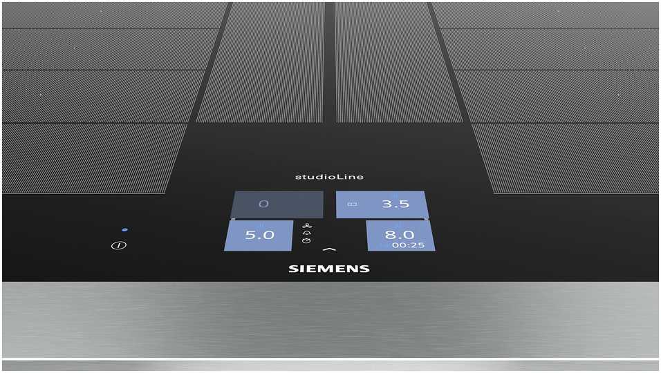 Skalbimo mašina Siemens EX801KYW1E iQ700, Autarkes Kochfeld (juodas, Home Connect)