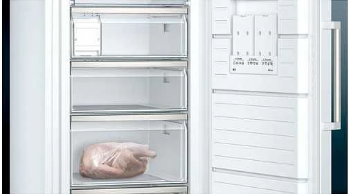 Šaldiklis Siemens GS58NAWDV noFrost Stand-Gefrierschrank baltas