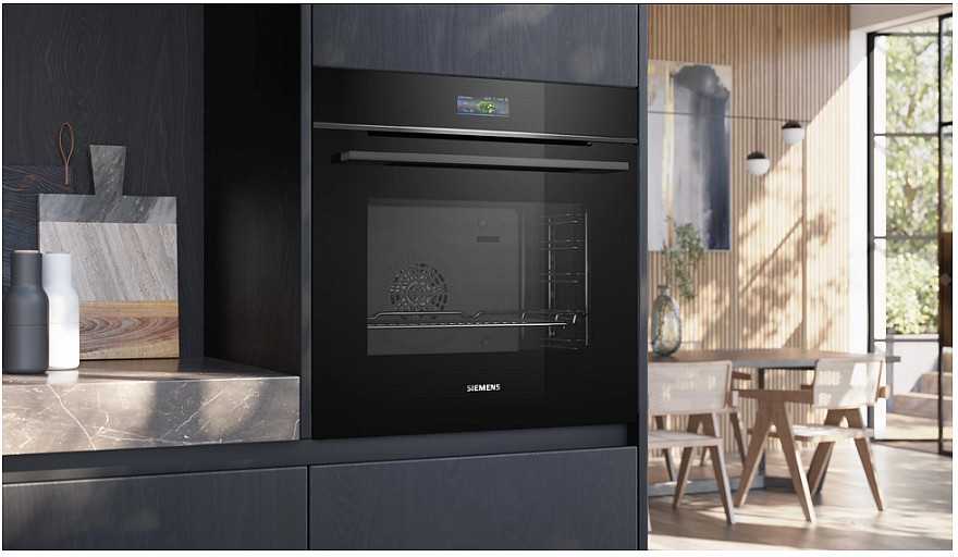 Siemens iQ700 HB734G1B1 orkaitė 71 L 3600 W Juodas