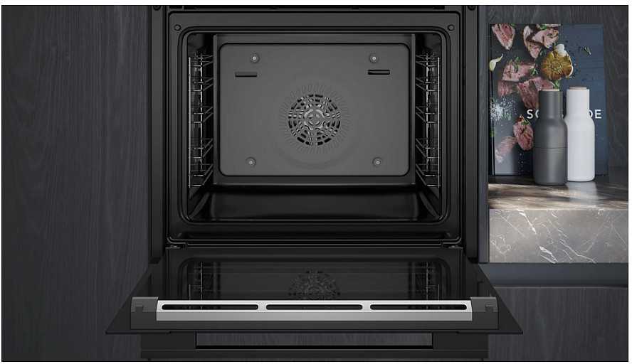 Siemens iQ700 HB734G1B1 orkaitė 71 L 3600 W Juodas