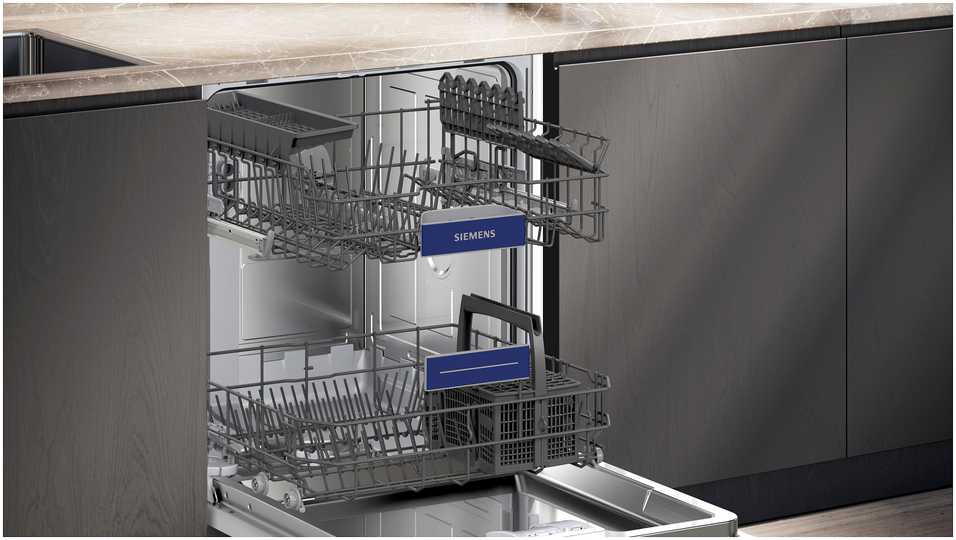 Indaplovė Siemens SN43HW03TE iQ300 työtason alle sijoitettava astianpesukone, 60 cm, valkoinen