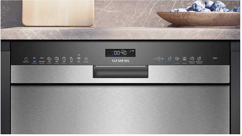 Indaplovė Siemens Siemens SN45ZS07CE IQ500, indaplovė (nerūdijančio plieno, 60 cm, Home Connect)