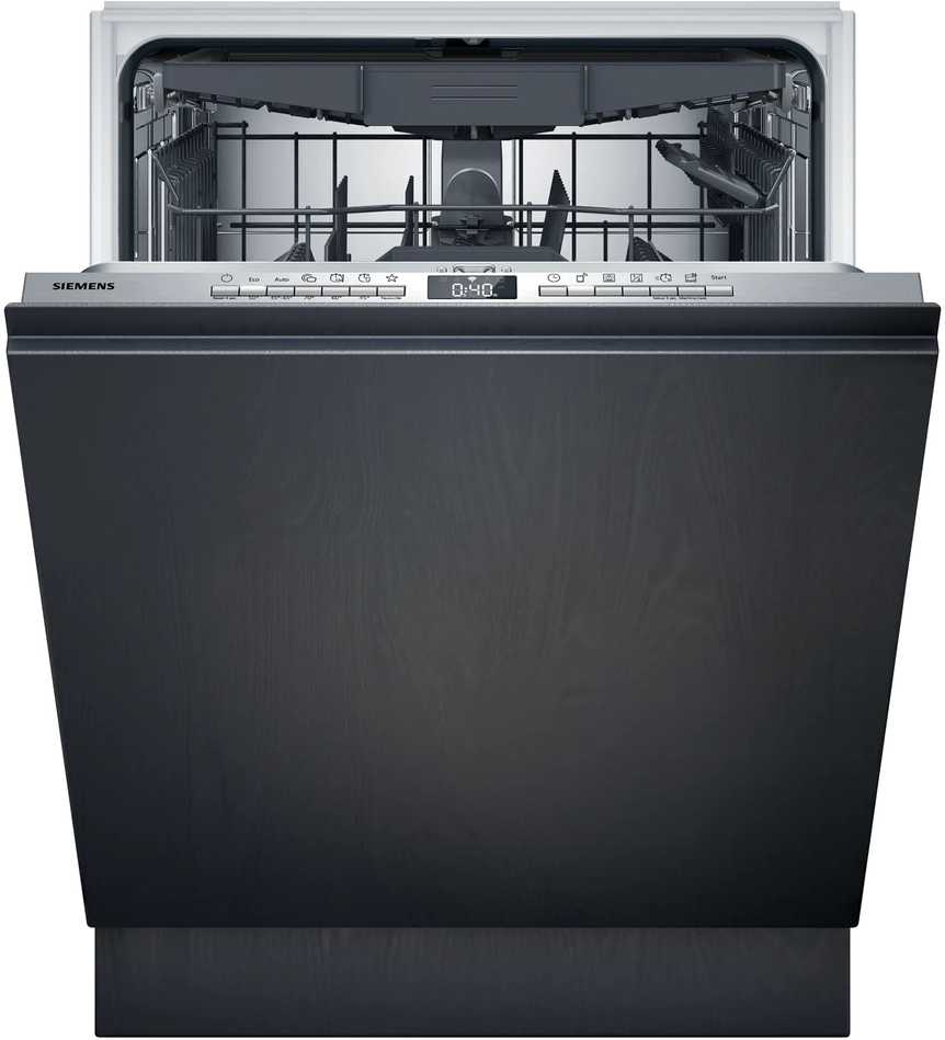 Skalbimo mašina Siemens Indaplovė SN73EX22CE, 14 rinkiniai, 6 programos, 42 dB, A, 9 l, 0.543 kWh, AquaStop, Home Connect, Vario krepšys