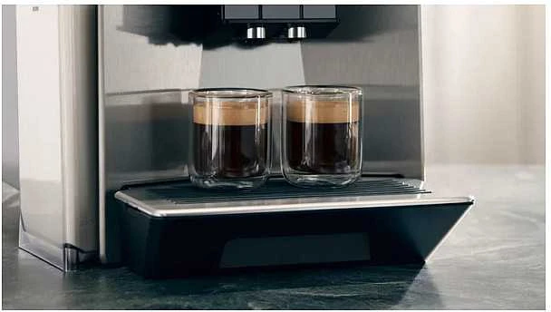 Slėginis kavos aparatas Siemens Siemens TQ903D03 EQ.900, pilnai automatinis (stainless steel/juodas)