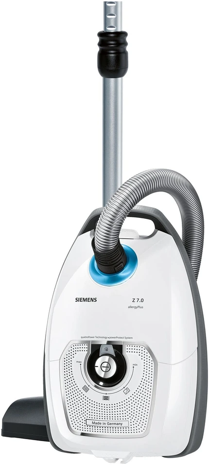 Dulkių siurblys Siemens VSZ7442S, Bodenstaubsauger - baltas