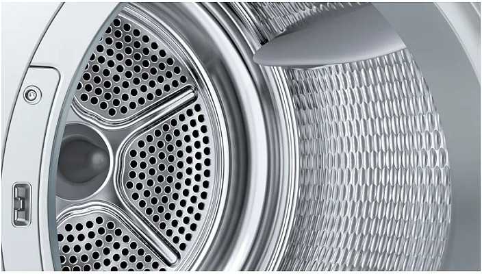 Skalbimo mašina Siemens šilumos siurblio džiovintuvas WQ33G2D41, 9kg, 1.1kWh, 63dB, 112l, 600W, 220–240V, baltas, ekranas, kondensacinis