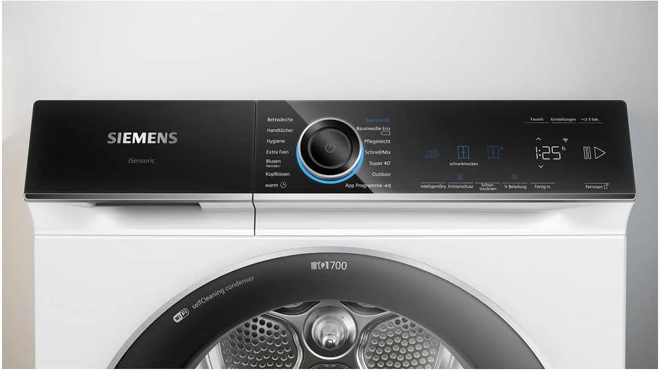 Skalbimo mašina Džiovyklė Siemens WQ45B2B40