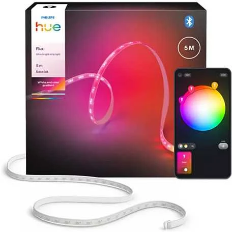 „Philips Hue Flux Ultra-Bright“ LED šviesos juosta, 5 m | 48 W
