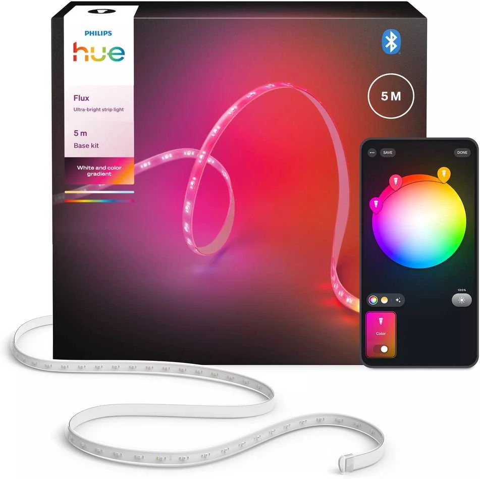 „Philips Hue Flux Ultra-Bright“ LED šviesos juosta, 5 m | 48 W