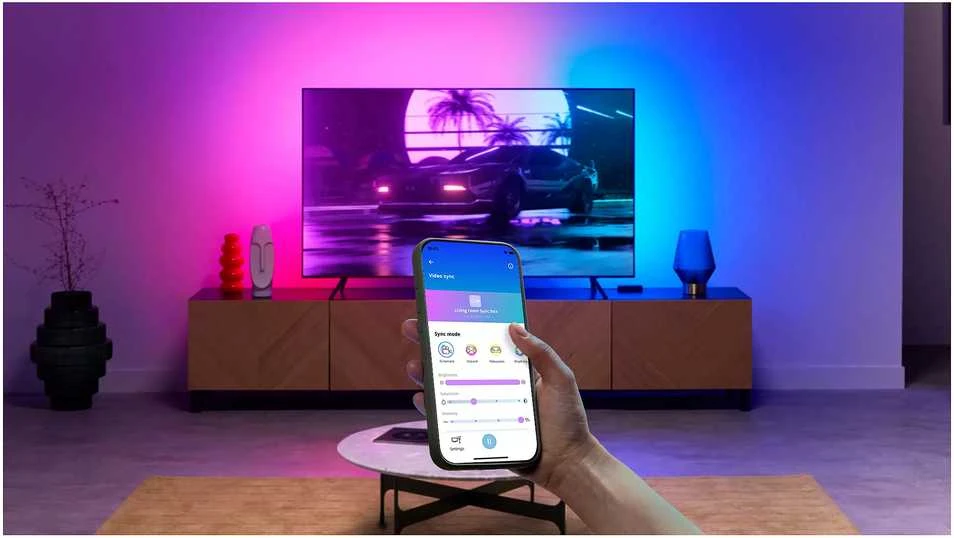 Signify/Philips „WiZ Sync“ dėžutės pradinis rinkinys 55–65 colių (ES)