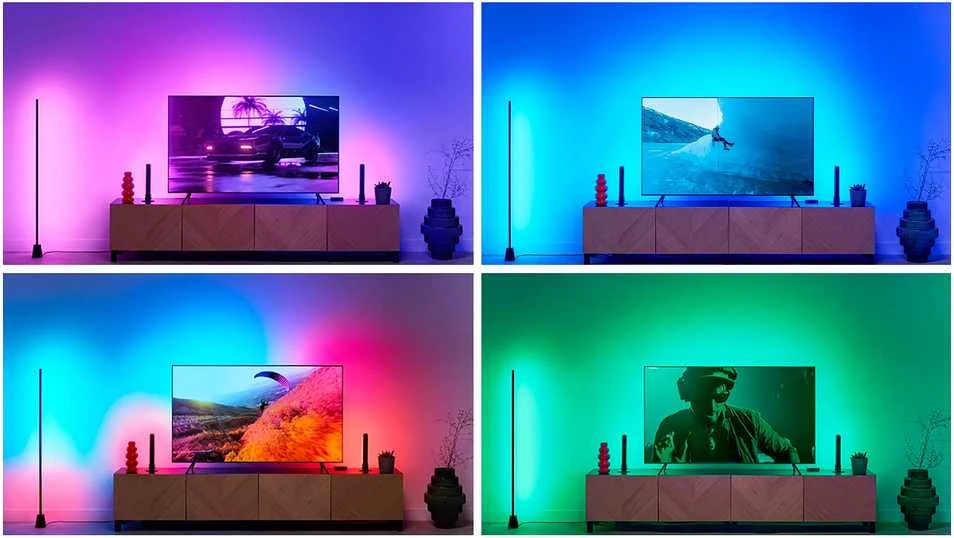 Signify/Philips „WiZ Sync“ dėžutės pradinis rinkinys 55–65 colių (ES)