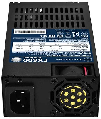 „SilverStone SST-FX600-PT FX600 Platinum“ maitinimo šaltinis – 600 vatų