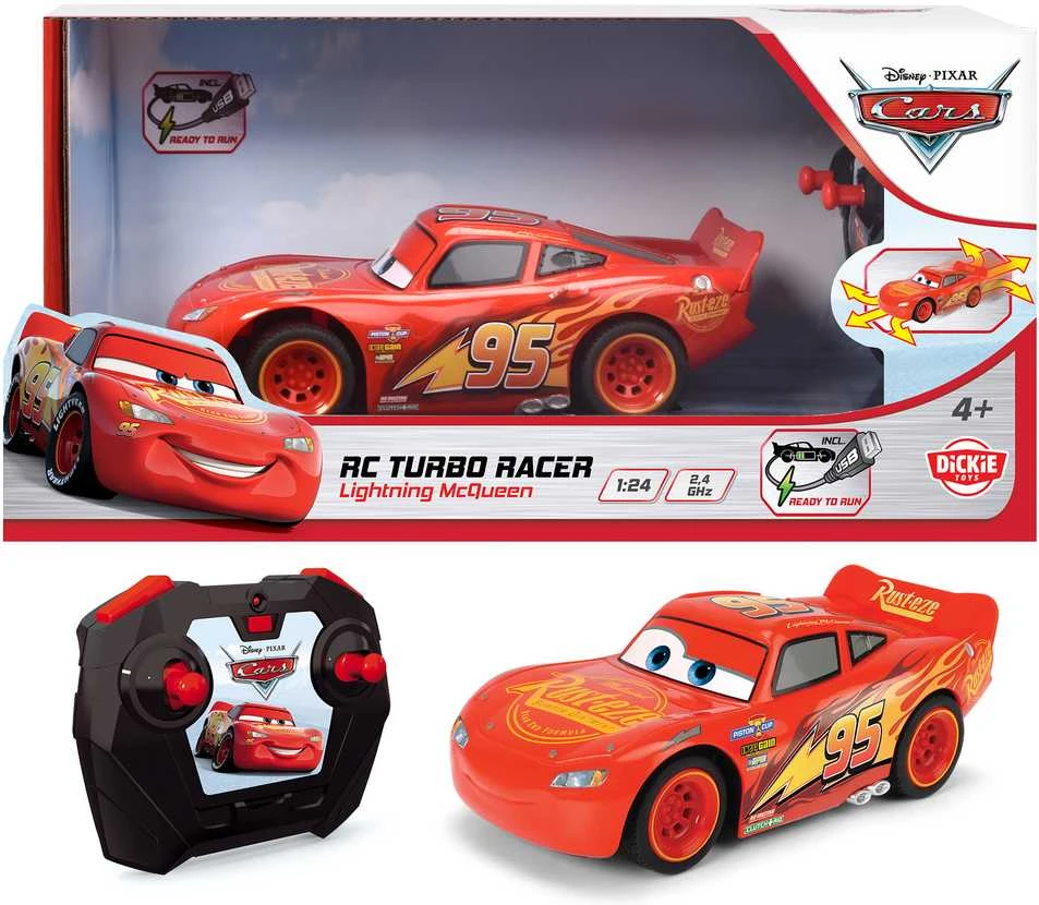 Nezatříděno Jada - RC Cars 3 - Žaibas Makvynas Turbo lenktynininkas (203084038)
