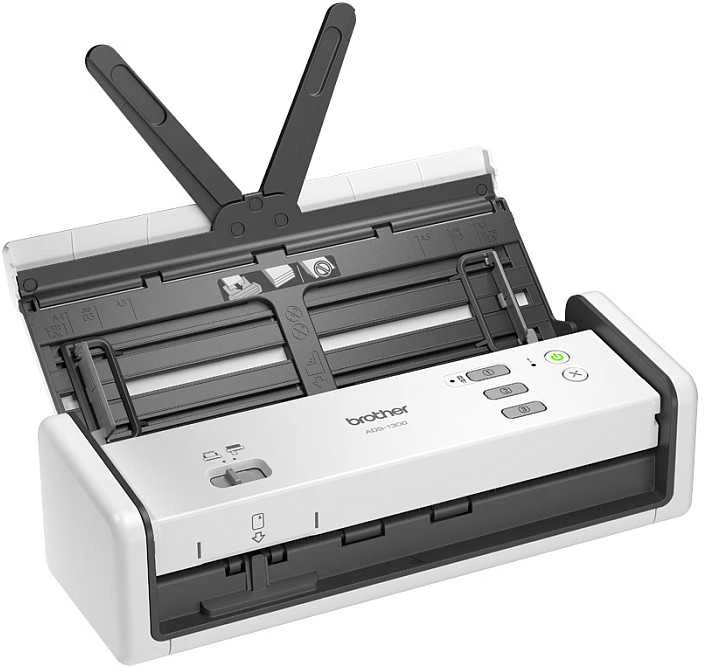Skeneris Dokumentų skaitytuvas - Brother ADS-1300 Duplex Scanner 30ppm Juodas
