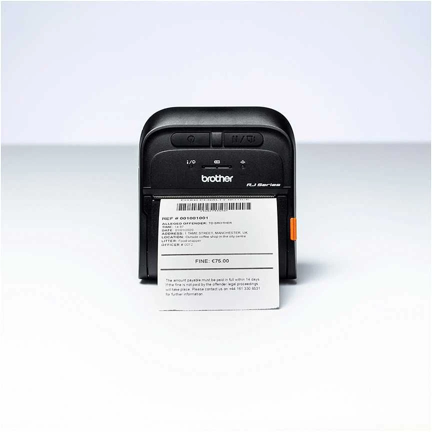 Brother RuggedJet RJ-3035B Etikečių ir kvitų spausdintuvas Direct Thermal 101.6 mm/sec