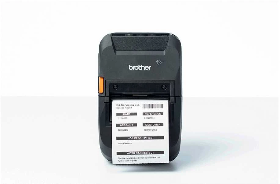 Brother RJ-3230BL | Mono | Thermal | Label Spausdintuvas | Juodas